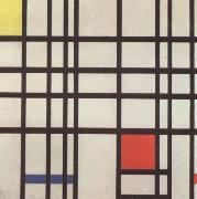 Piet Mondrian Composition with red,yellow and blue oil painting